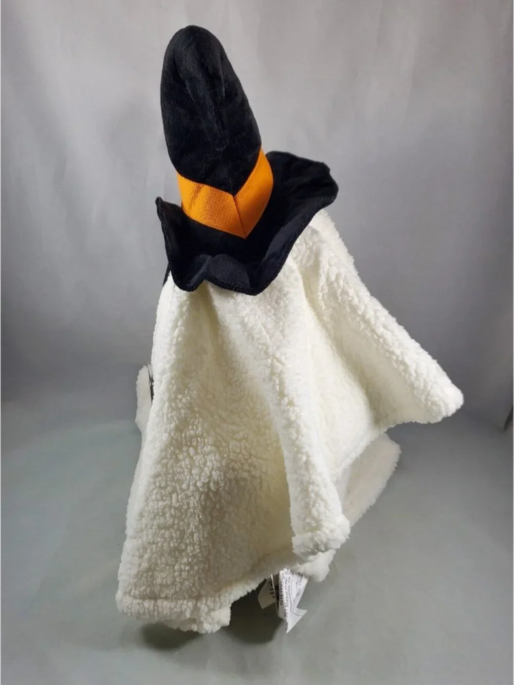 Ghost Pillow w/ Witches Hat & Sherpa Tunic Halloween Decoration New with Tag 16